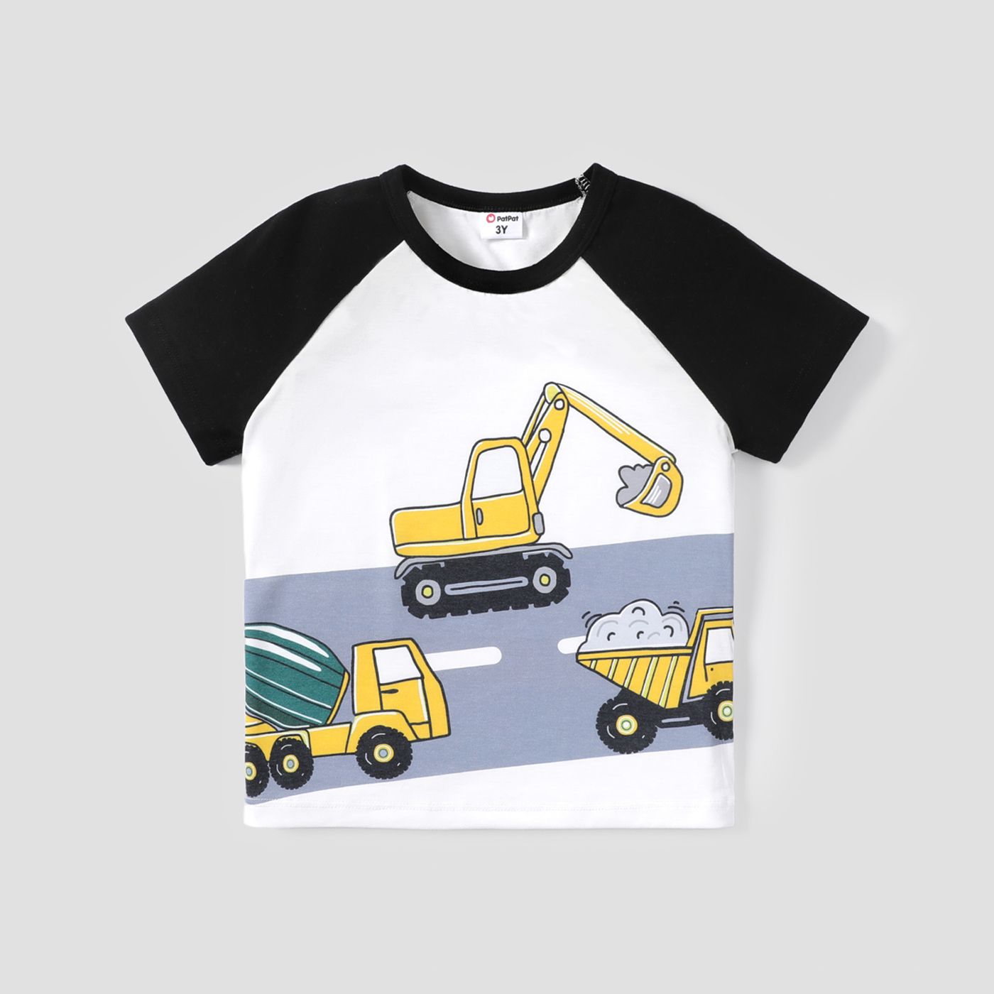 

Toddler Boy Excavator Print Short-sleeve Naia Tee