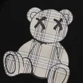 Baby Girl/Boy Plaid Bear Graphic Short-sleeve Tee   image 2