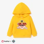 PAW Patrol Toddler Boy/Girl Character Print Polarfleece Long-sleeve Hooded Sweatshirt  Yellow