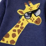 Baby Boy Childlike Giraffe Long Sleeve Sweater  image 3