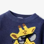 Baby Boy Childlike Giraffe Long Sleeve Sweater  image 5
