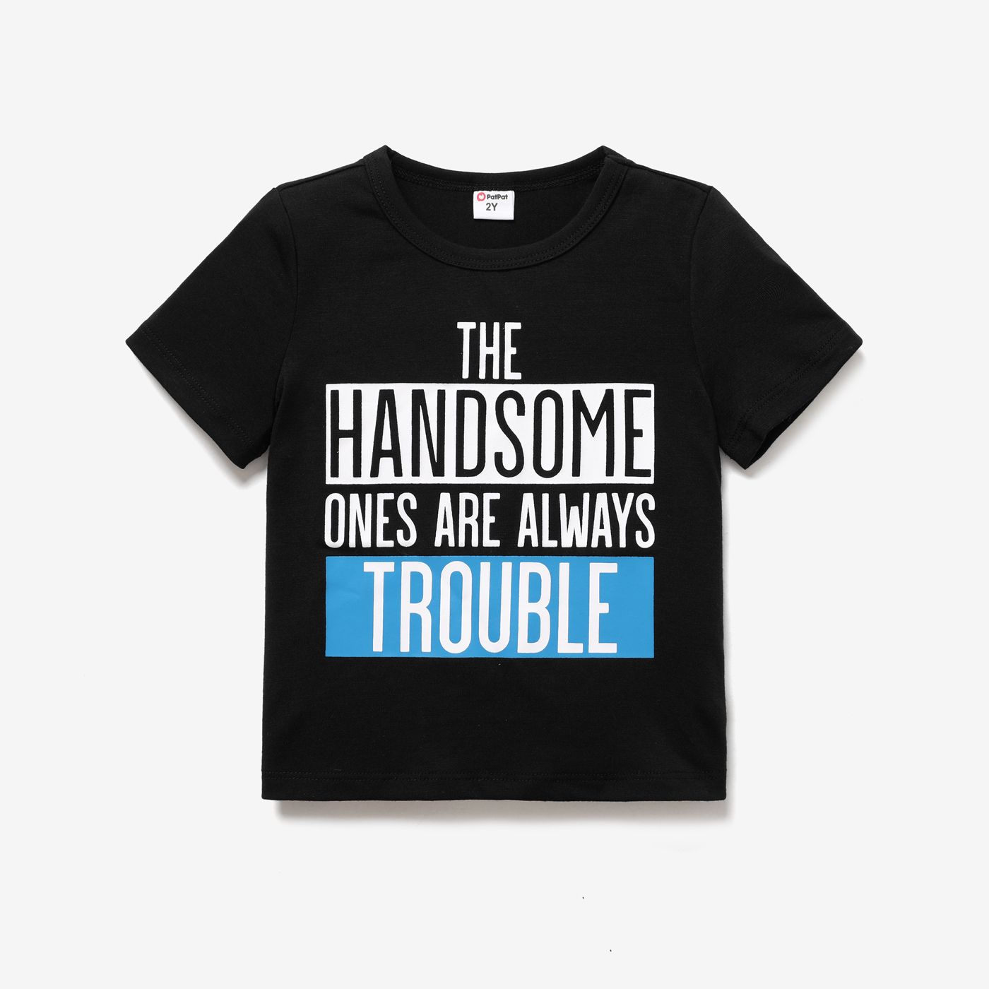 

Toddler Boy Letter Print Short-sleeve Tee