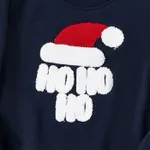Christmas Family Matching Hat&Letters Print Long Sleeve Tops  image 4