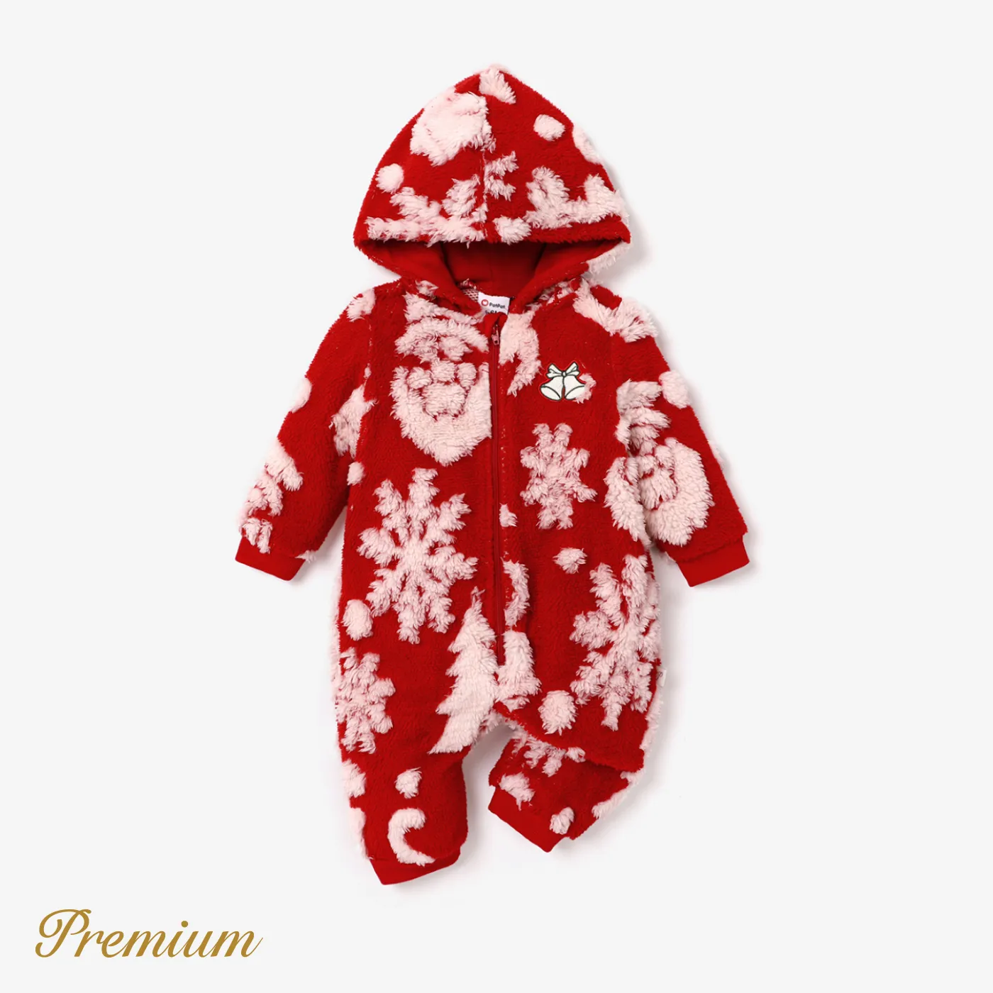 Baby winter hooded jumpsuit hot sale