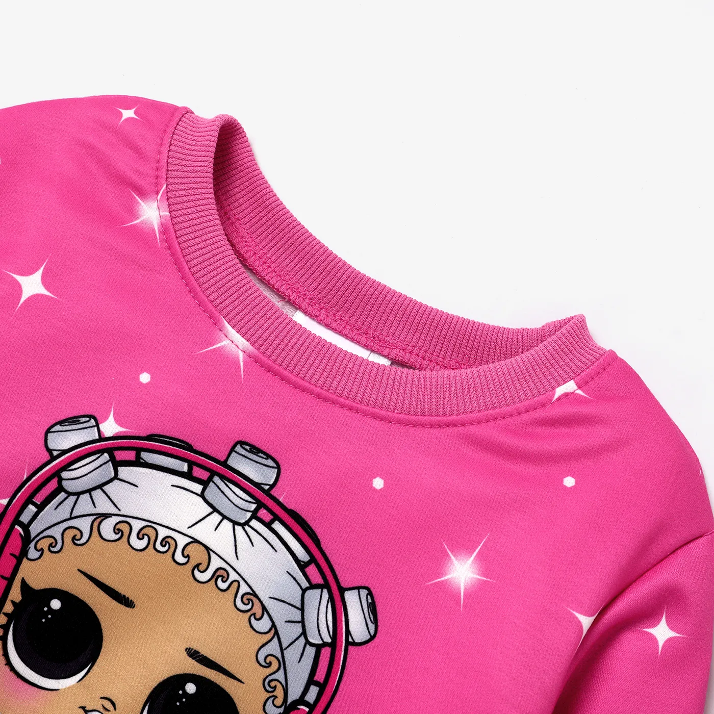 L.O.L. SURPRISE! Toddler Girl Character Print Long-sleeve Top or Bell Pant Pink image 4