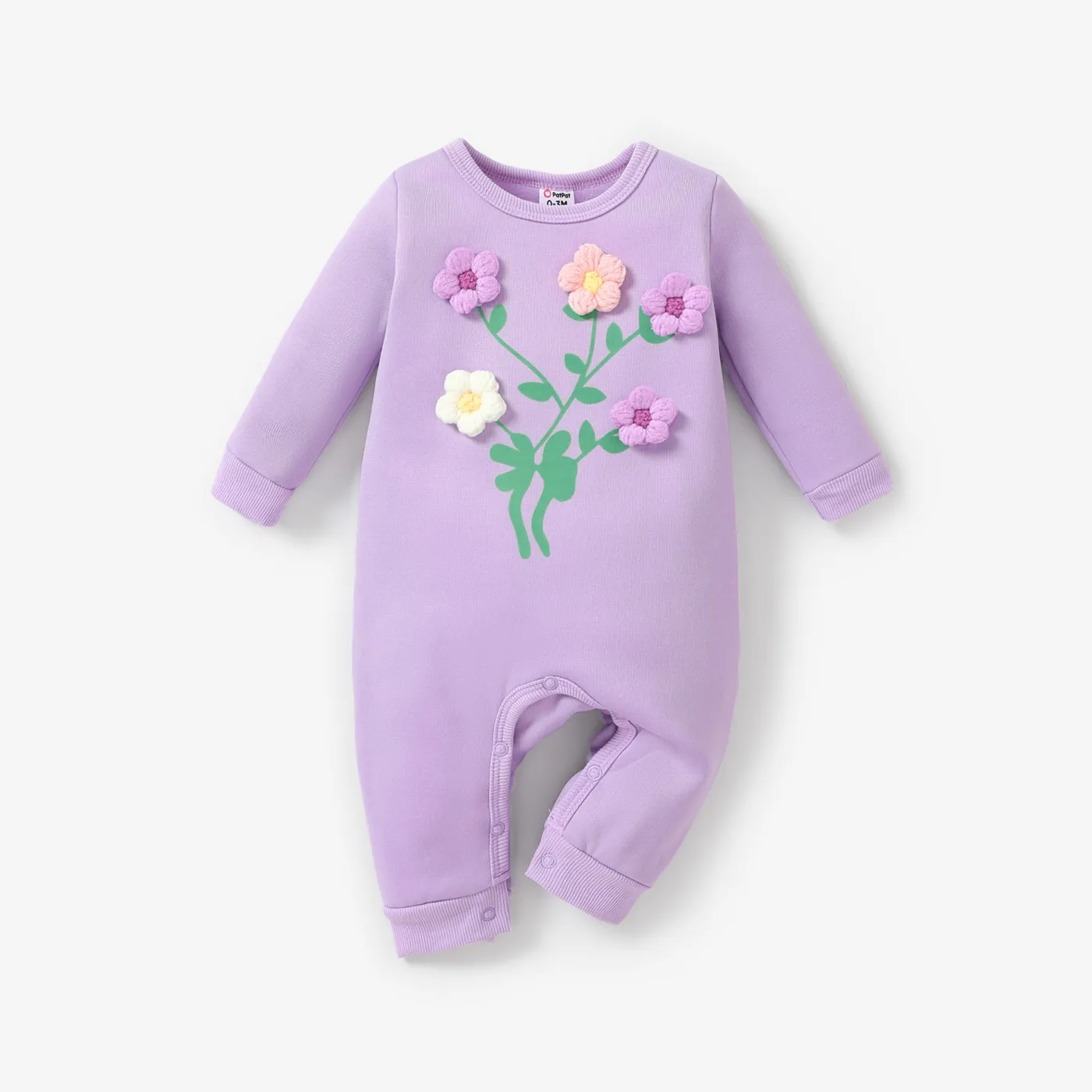 Baby Mädchen Hypertaktil Süß Langärmelig Baby-Overalls