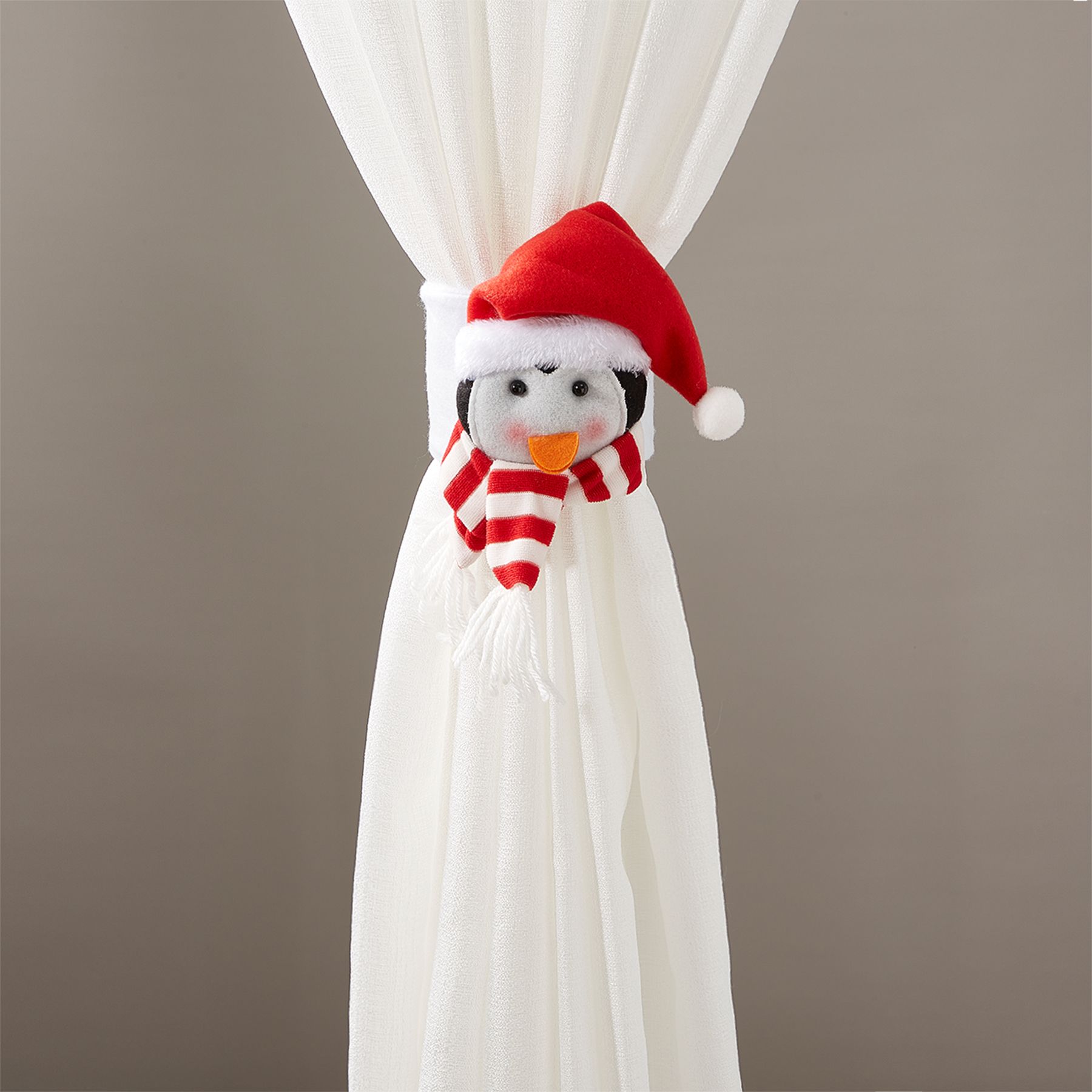 Cartoon Christmas Ornament Curtain Tieback With Fine Workmanship