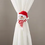 Cartoon Christmas Ornament Curtain Tieback avec finition fine Couleur-B