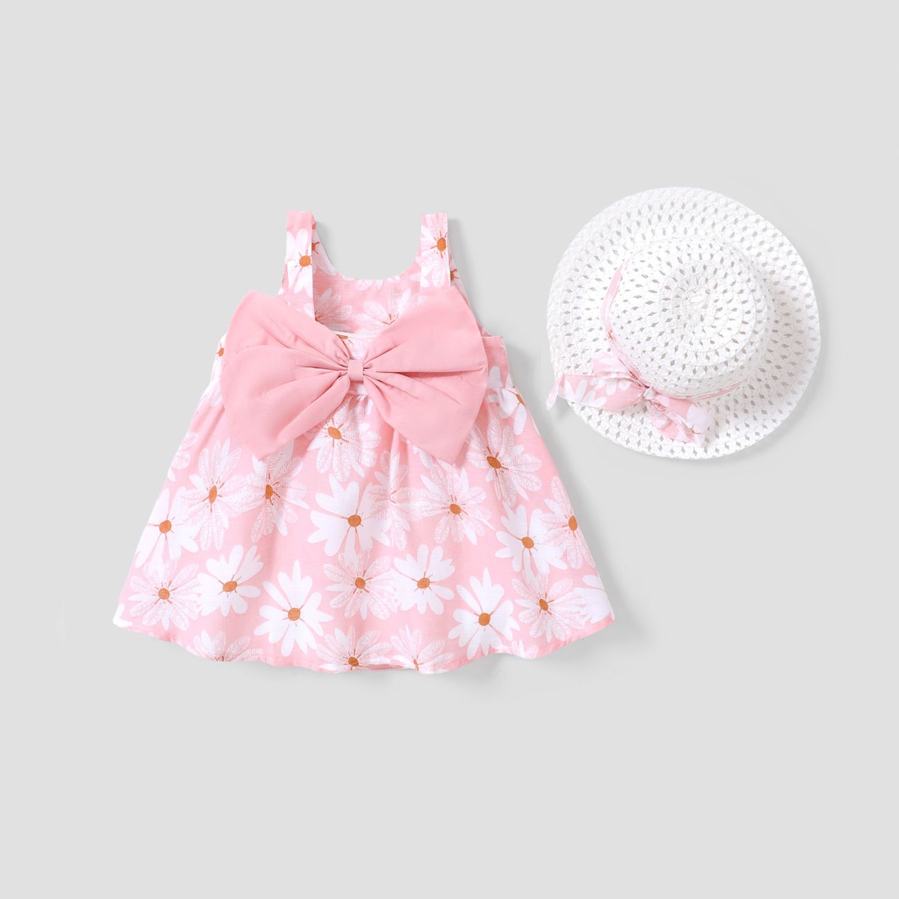 Buy Baby Girls' Juniors All-Over Print Dress with Bow Accent