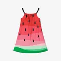 Kid Girl Watermelon Print Colorblock Cami Dress  image 2