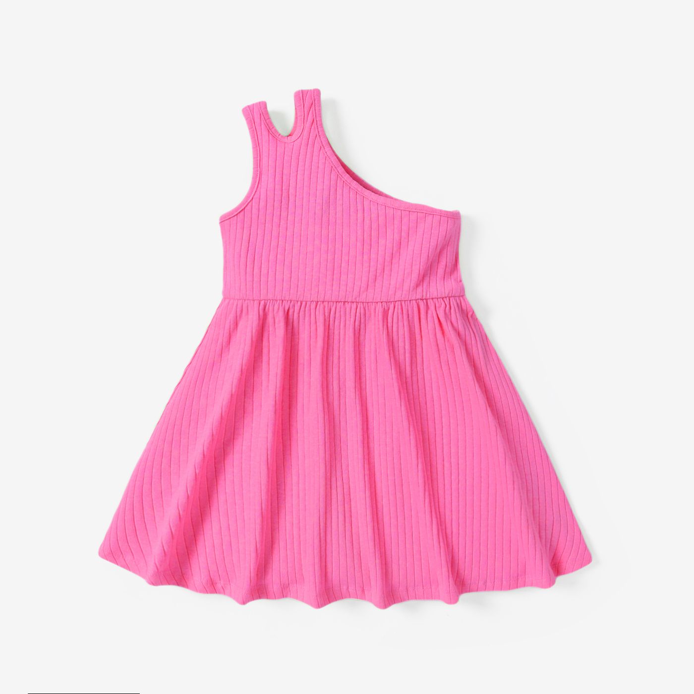 Toddler Girl Textured Solid Sleeveless Dress