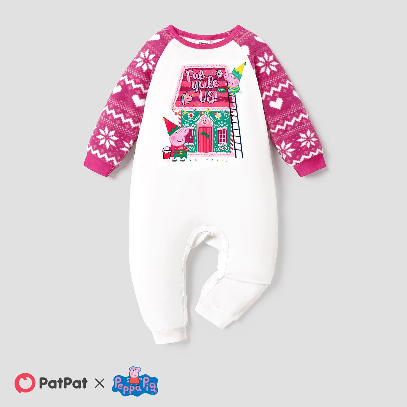 

Peppa Pig Christmas Mommy and Me Character Print Pajamas Sets (Flame Resistant)