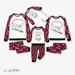 Harry Potter Christmas Family Matching Letter& Character Print Long-sleeve Pajamas Sets (Flame Resistant)  image 6