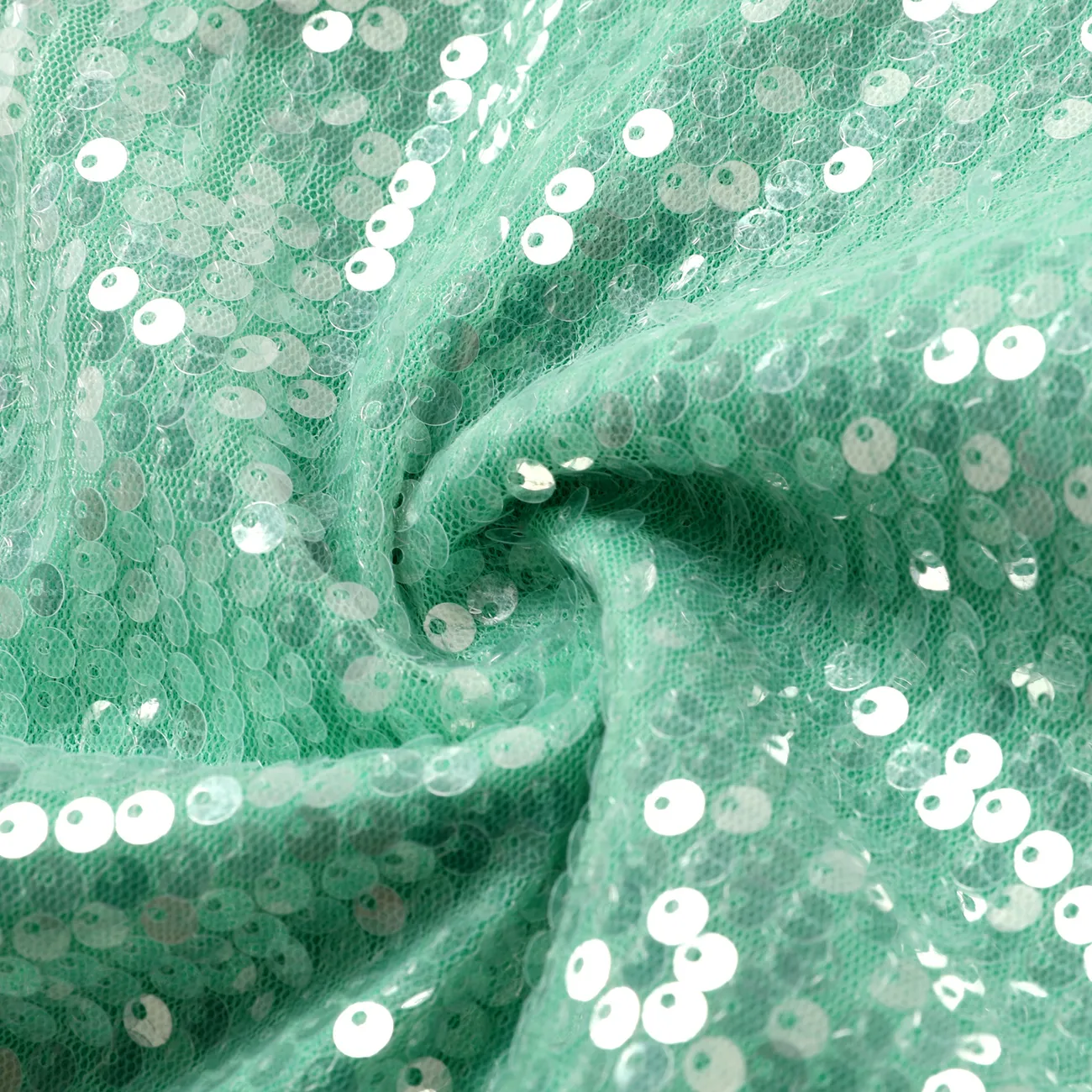 Disney Princess Toddler Girl Character Print Sequin Embroidered Long-sleeve Jacket  Light Green big image 1