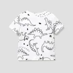 Toddler Boy Animal Dinosaur Print Short-sleeve Tee  image 2