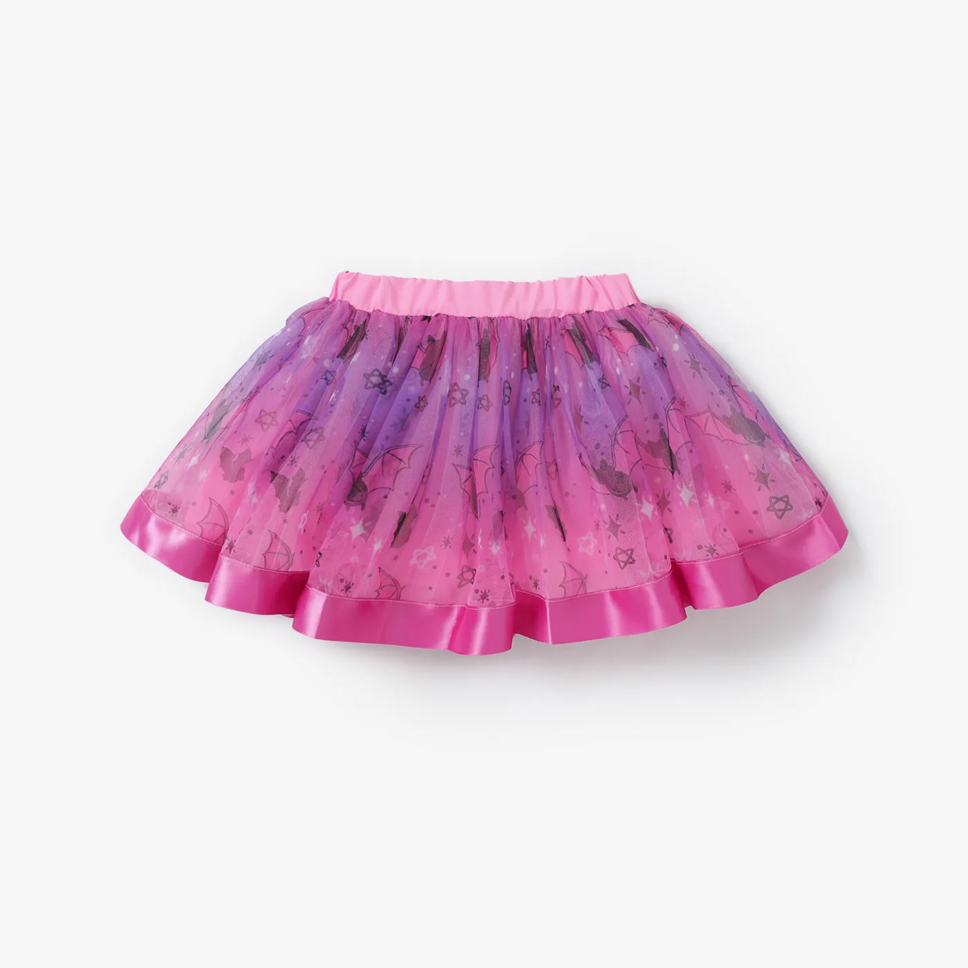 Toddler Girl Halloween Multi-layered Skirt/Dress Multi-color