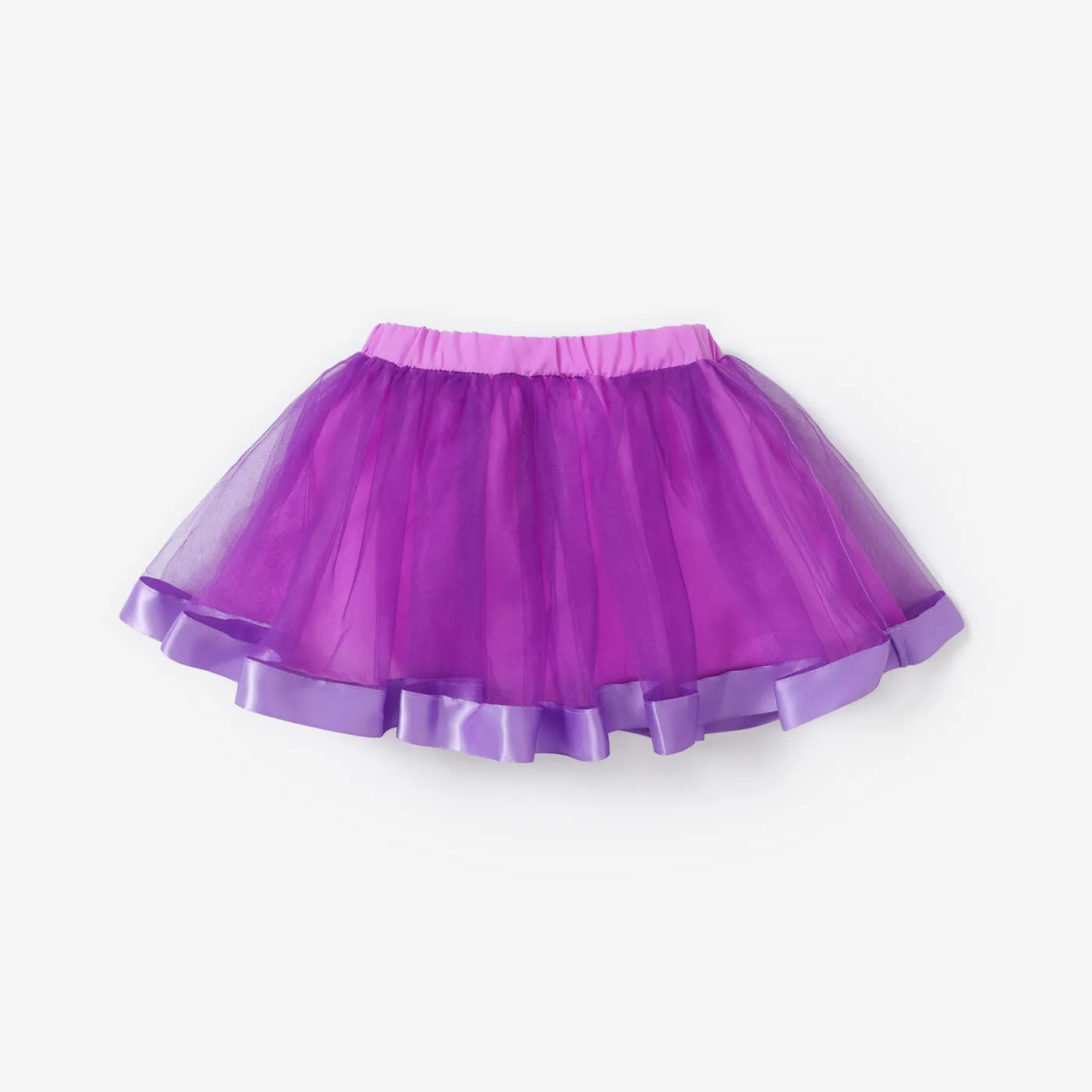 Toddler Girl Halloween Multi-layered Skirt/Dress Purple