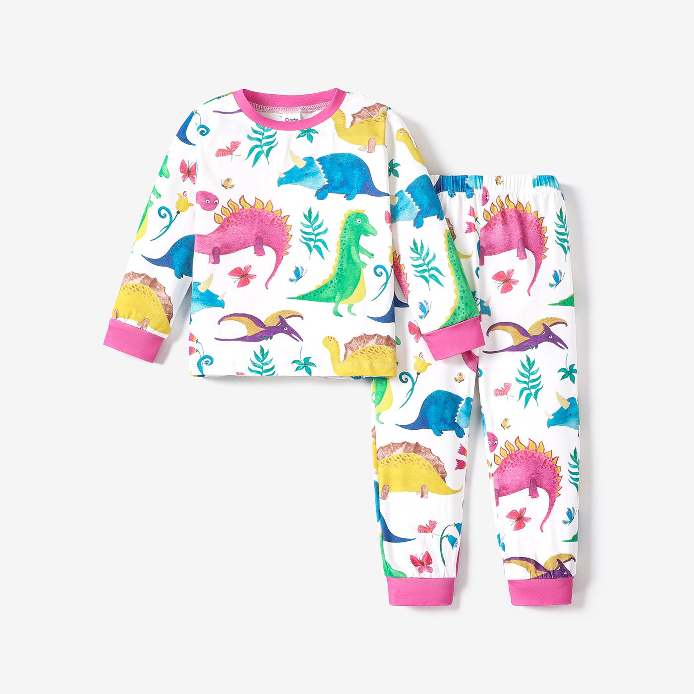 Toddler / Kid Girl Childlike Animal Pattern Home Clothes Set
