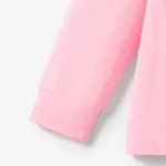 2PCS Girls' Childlike Unique Design Features Beautiful Pajama Set   image 4
