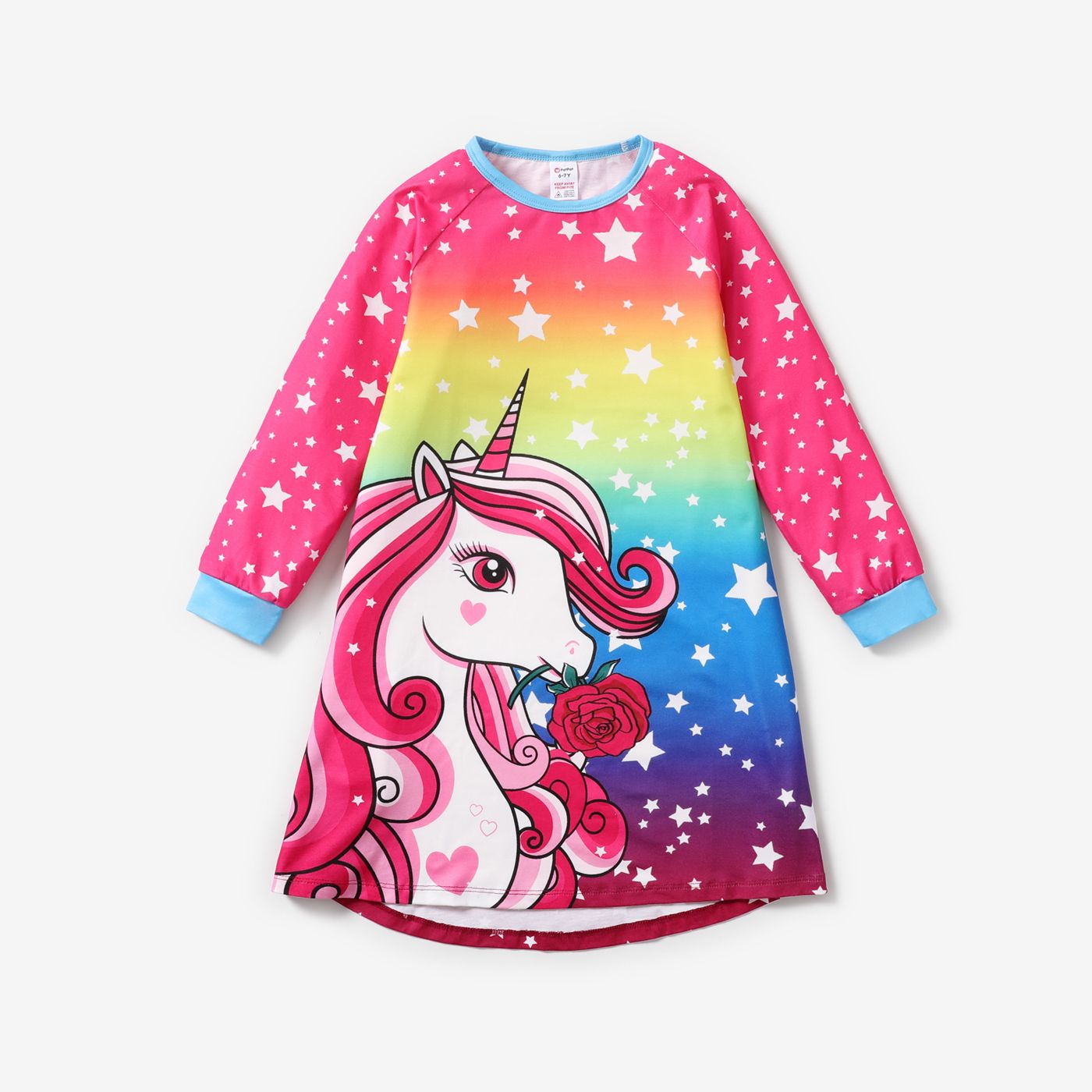 Toddler/Kid Girl Childlike Unicorn Pajama