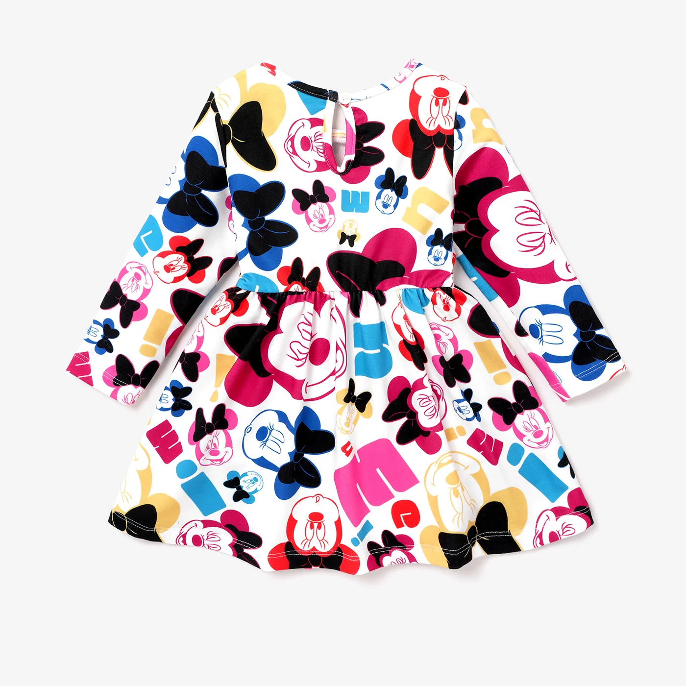 Disney Mickey and Friends Toddler Girl Sweet Hollow-out Dress  Multi-color image 6