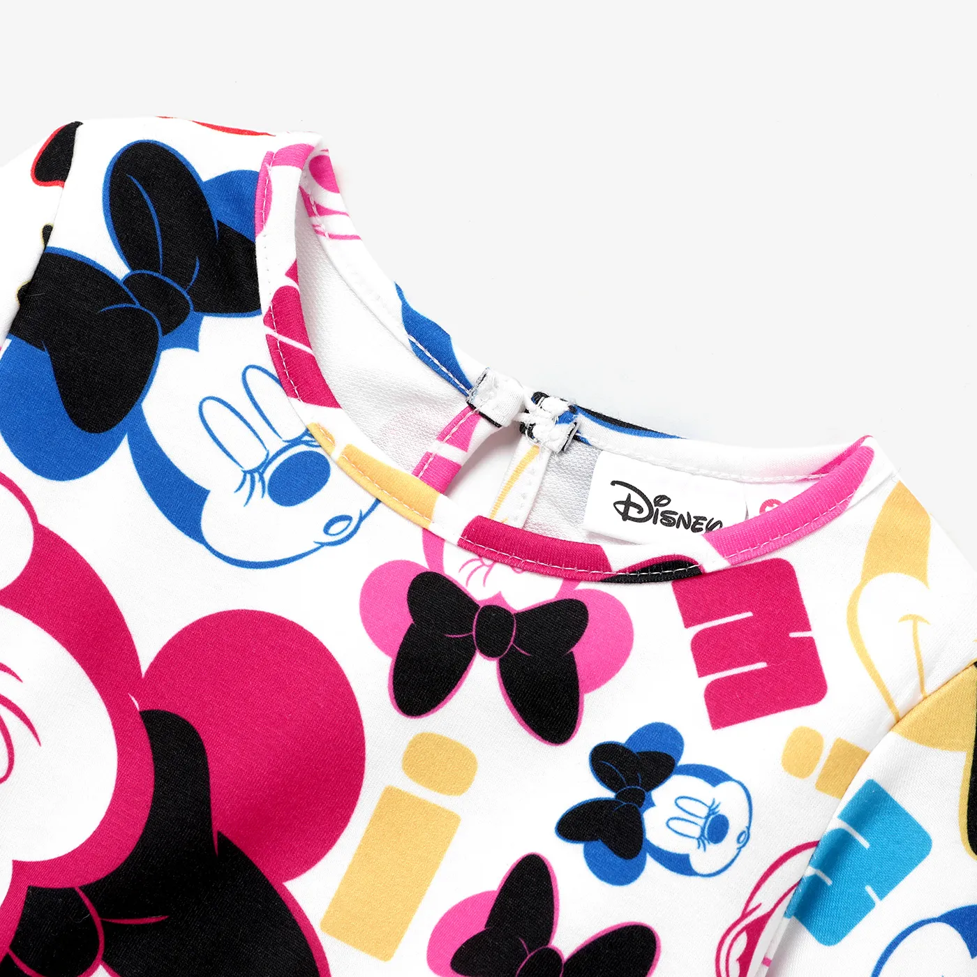 Disney Mickey and Friends Toddler Girl Sweet Hollow-out Dress  Multi-color image 2