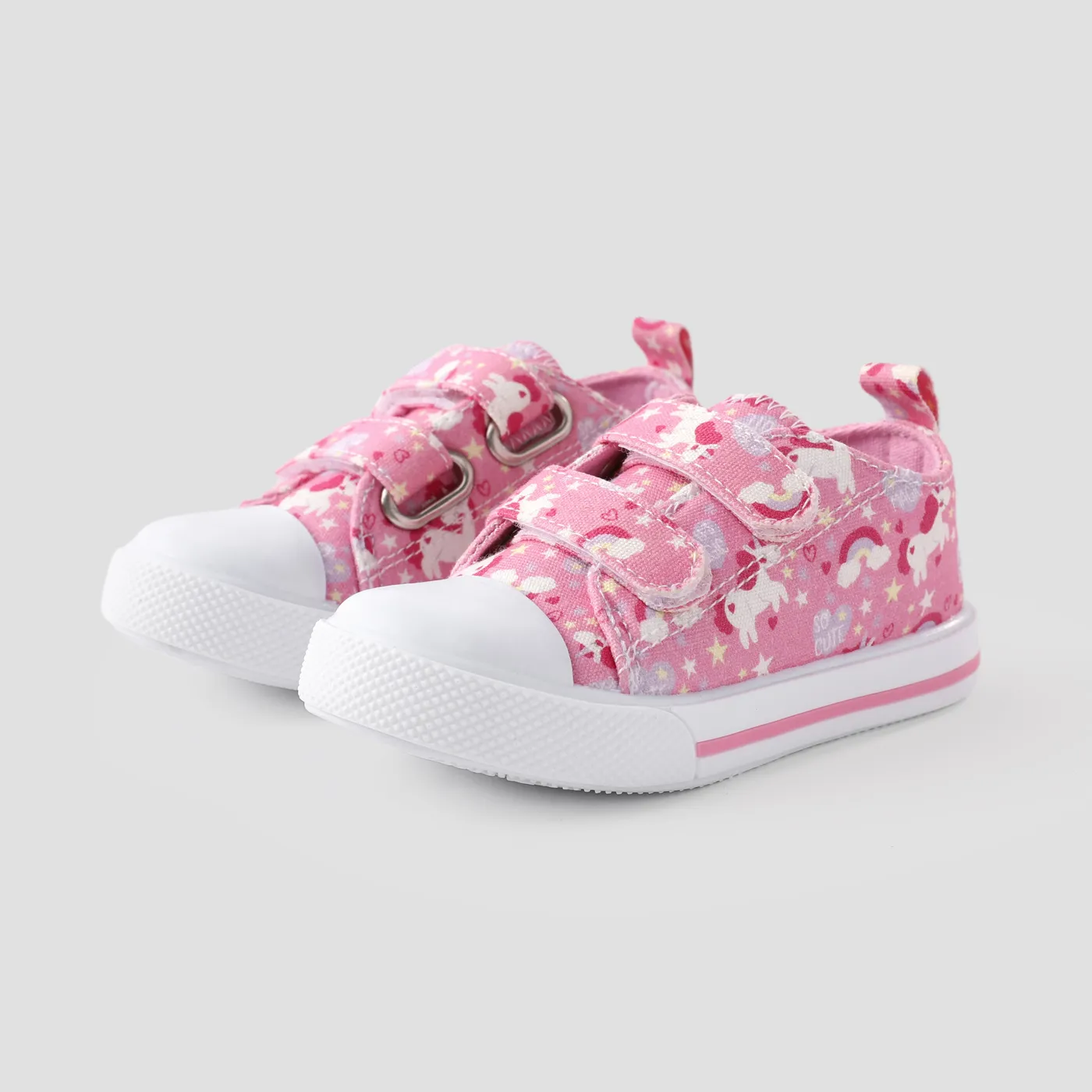 Toddler & Kids Girl's Childlike Cartoon Animal Unicorn & Stars Print Casual Shoes  big image 1