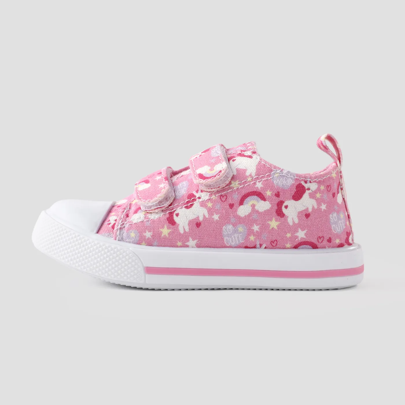 Toddler & Kids Girl's Childlike Cartoon Animal Unicorn & Stars Print Casual Shoes  image 3
