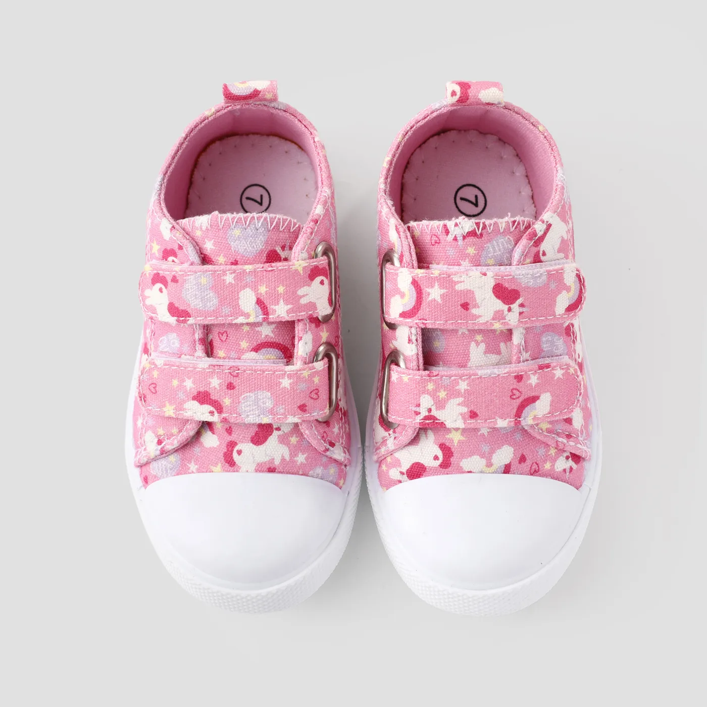 Toddler & Kids Girl's Childlike Cartoon Animal Unicorn & Stars Print Casual Shoes  image 4