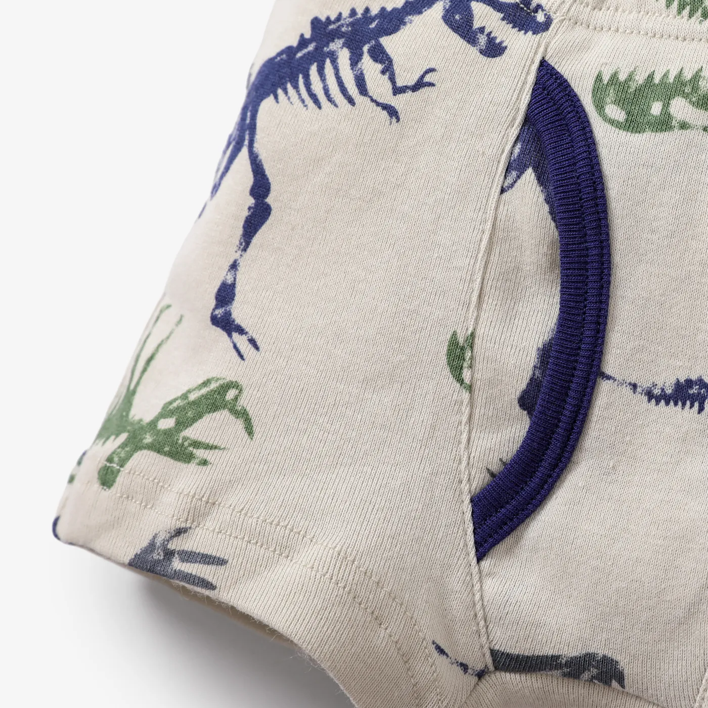 3pcs Toddler/Kid Boy Dinosaur Pattern Cotton Underwear Set Color block image 5