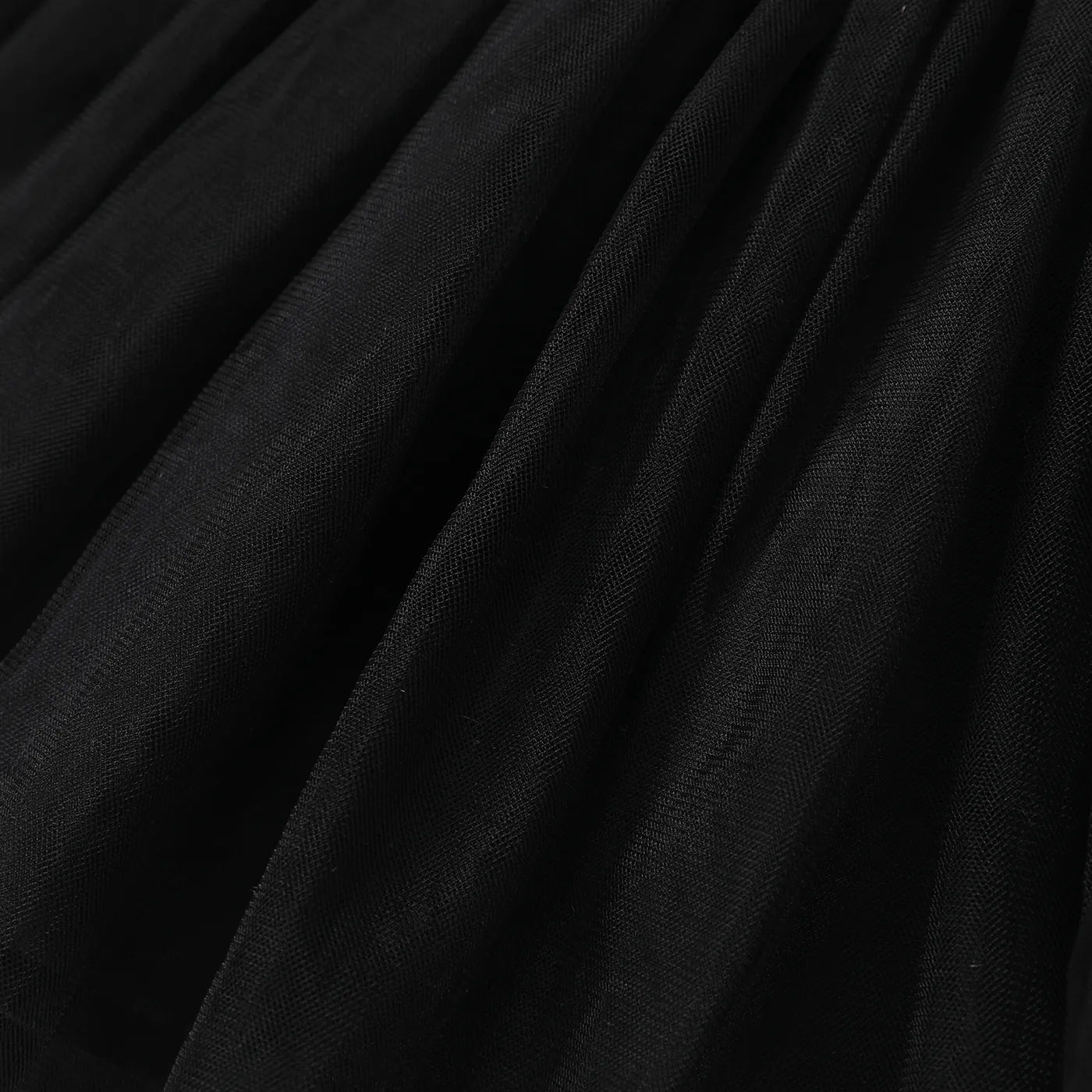Baby Girls Avant-garde Letter Pattern Long-Sleeved Dresse Black image 5