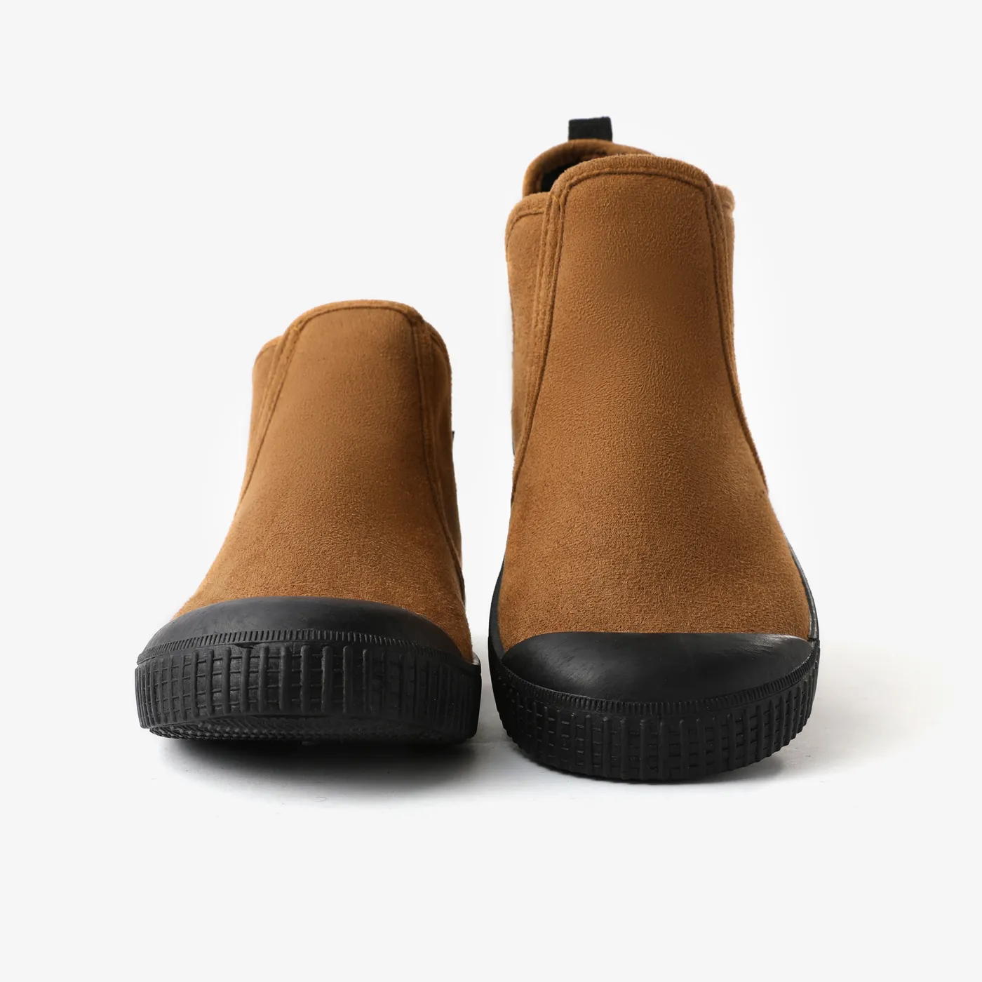 Toddler & Kids Stylish Casual Solid Color Slip-on Boots Brown image 3