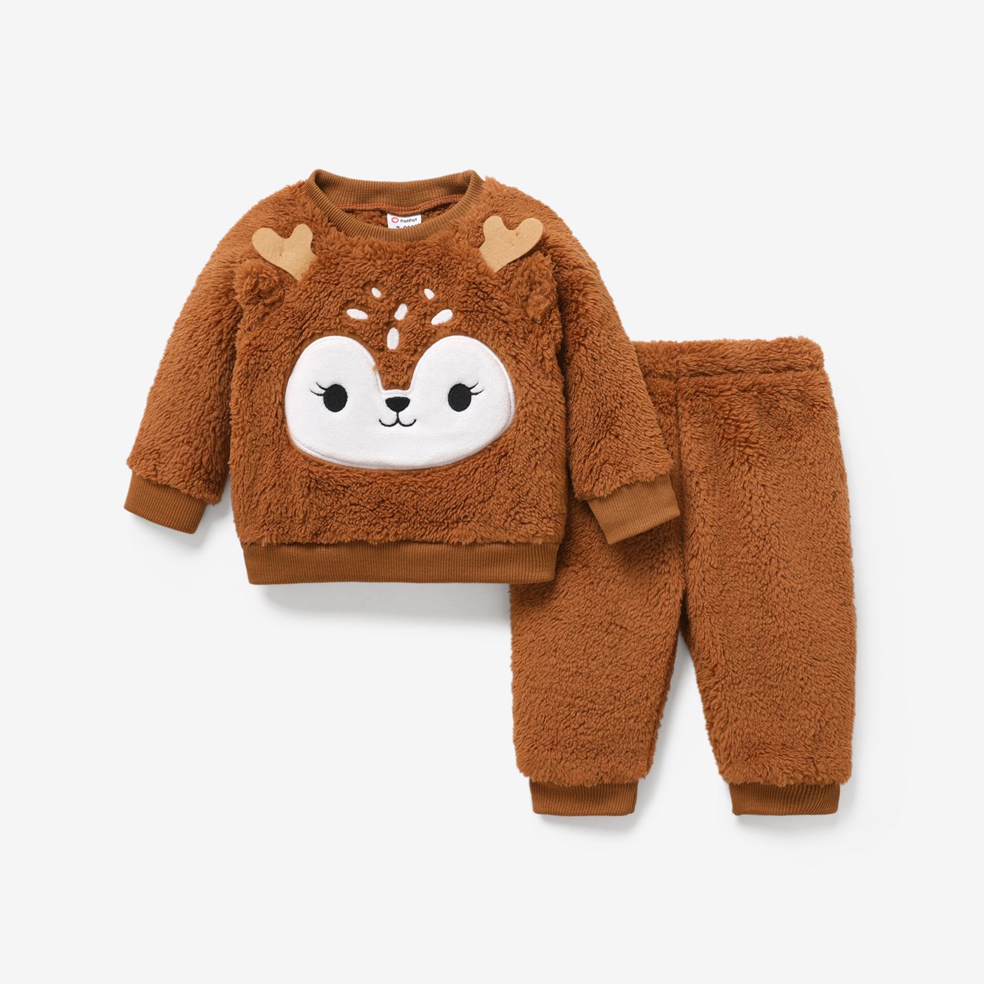 

2PCS Baby Girl Cute 3D Animal Pattern and Hyper-Tactile Design Set