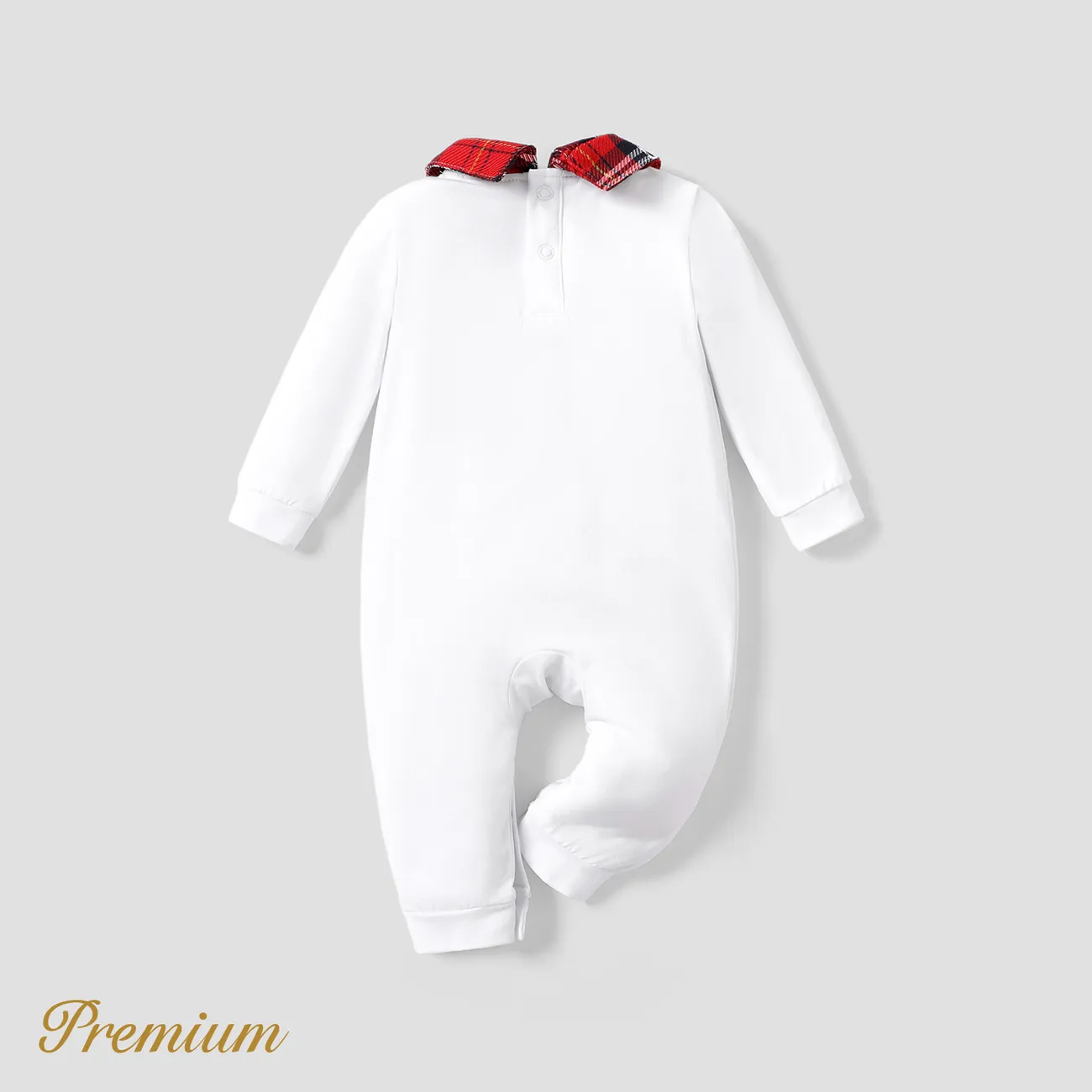 Baby/Toddler Boy Animal Pattern Rabbit Jumpsuit/Set White big image 1