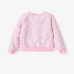 Barbie Toddler/Kid  Girl Character Print Sweet Secret Button Top or Dress  Pink image 3