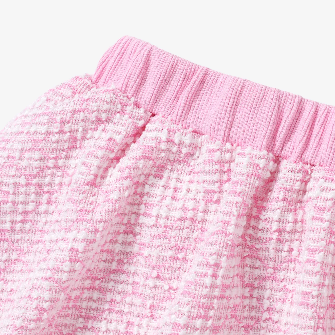 Barbie IP 女 鈕扣 甜美 套裝裙 粉紅 big image 1