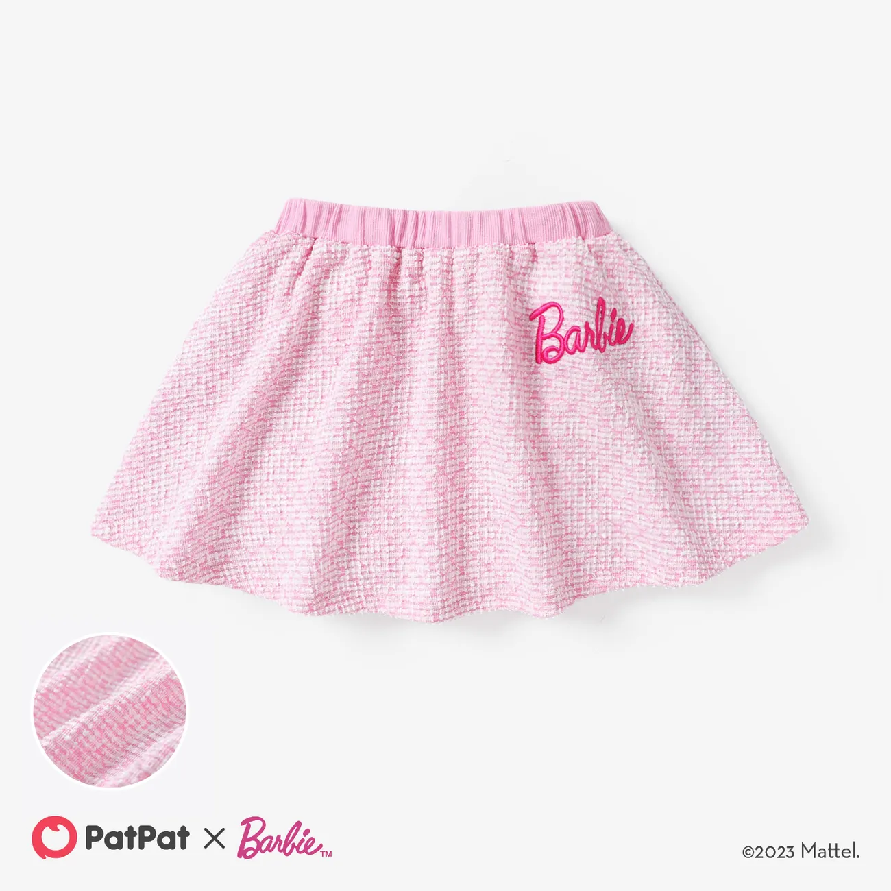 Barbie Toddler/Kid Girl Character Print Sweet Secret Button Top or Dress big image 1