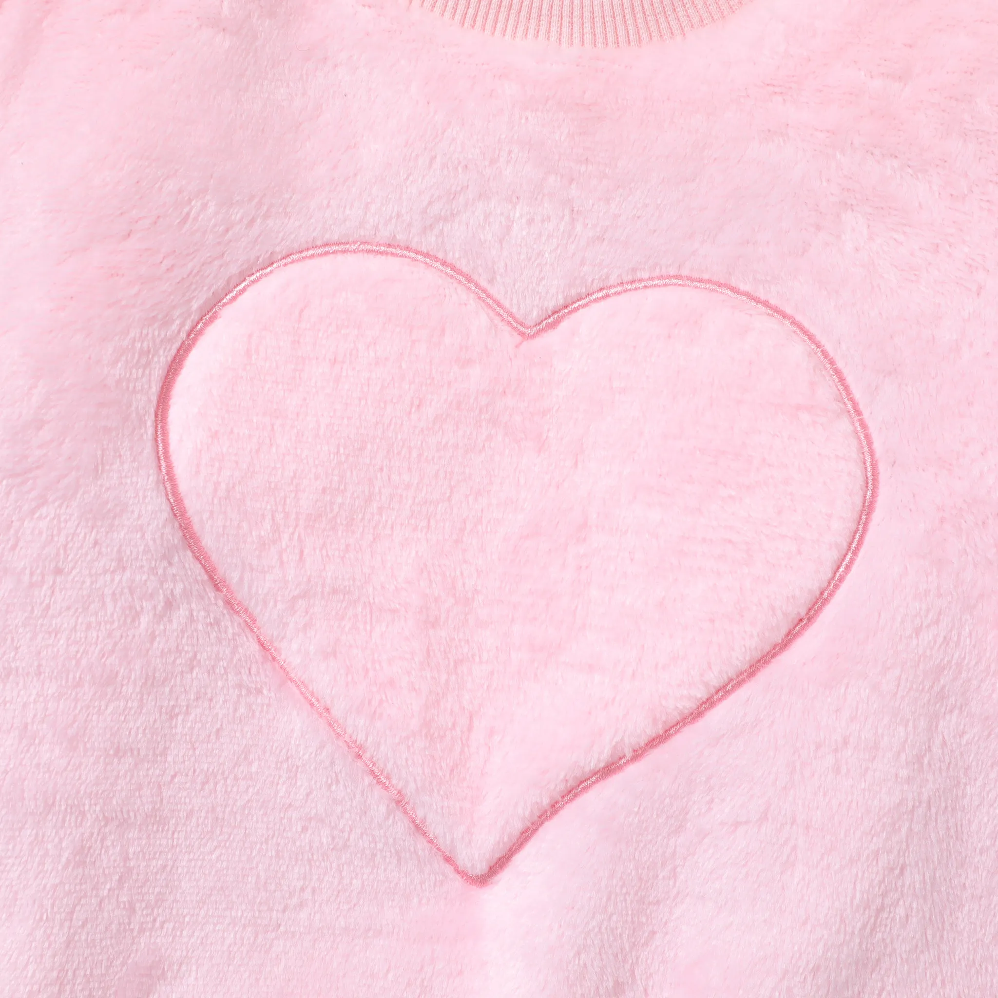 2PCS Toddler Girl Sweet Heart-shaped Set   image 3