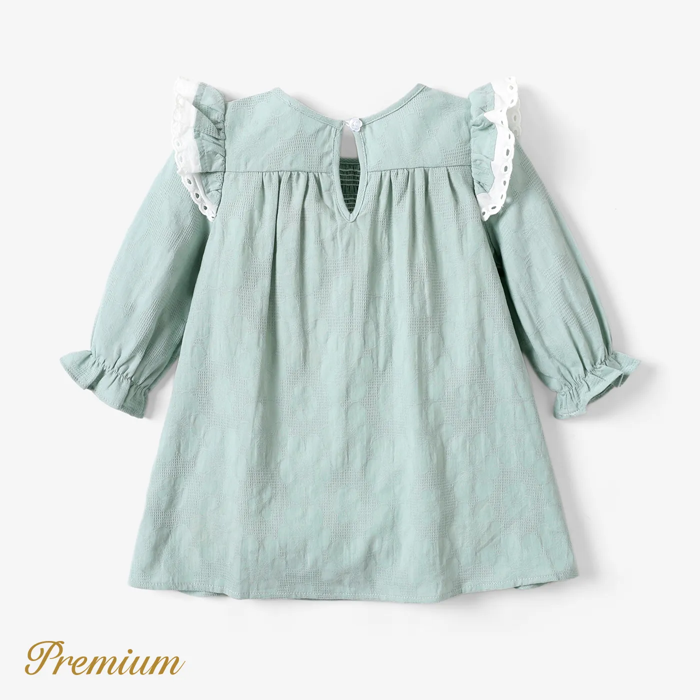 Baby/Kid Girl Elegant Smocked Cotton Dress  image 2