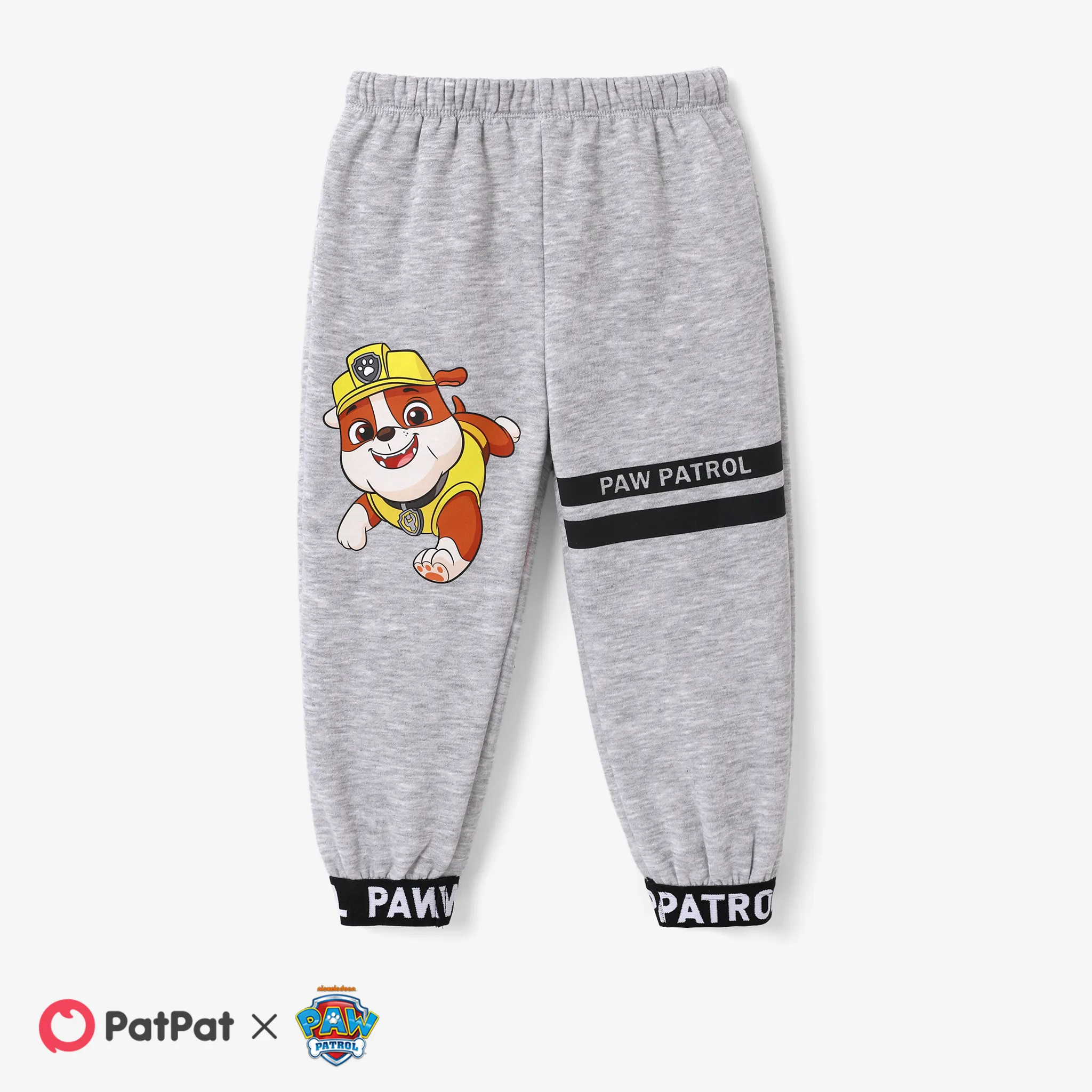 PAW Patrol Toddler Boys/Girls Creative Letter Foot Casual Sports Pants  Grey