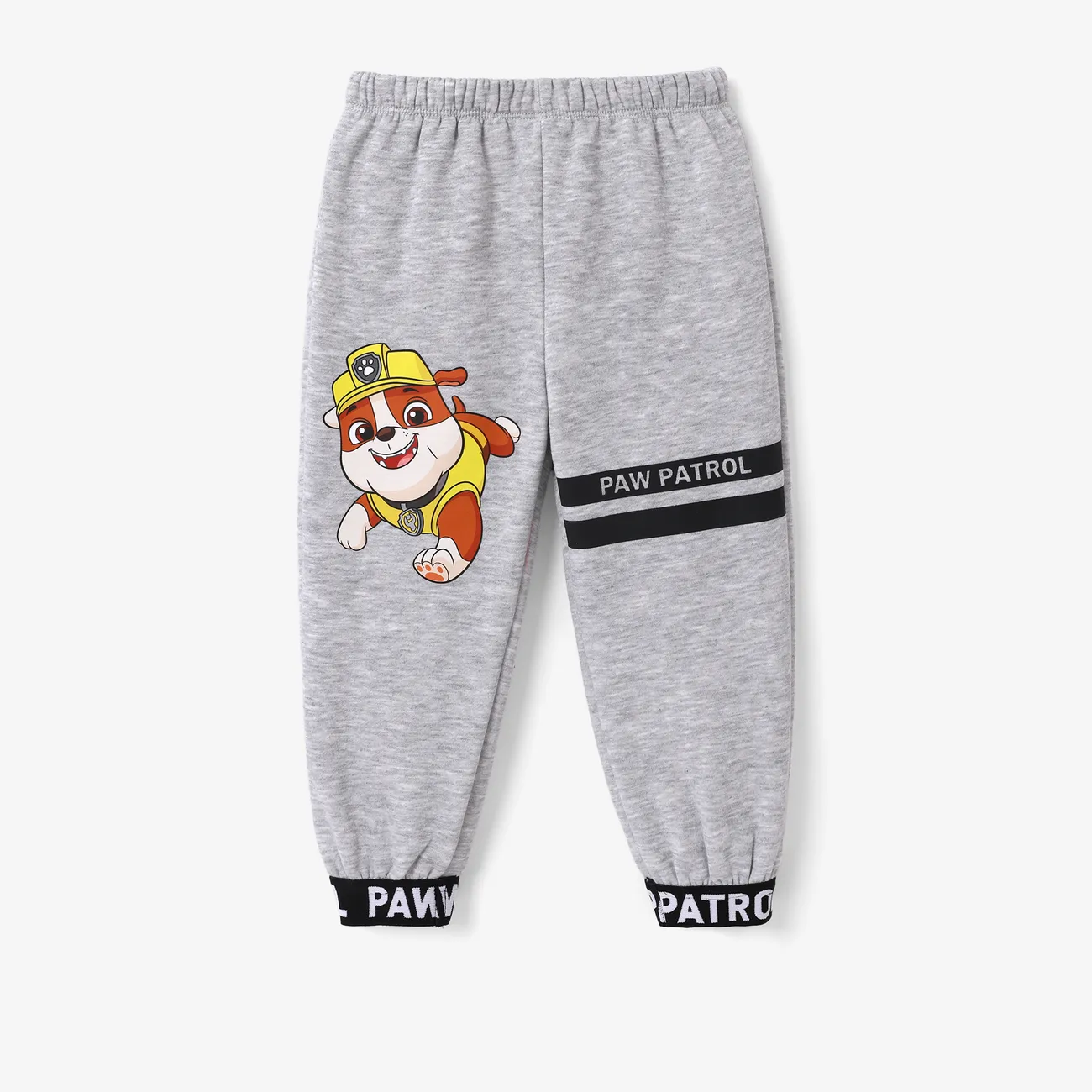 PAW Patrol Toddler Boys/Girls Creative Letter Foot Casual Sports Pants  Grey big image 1