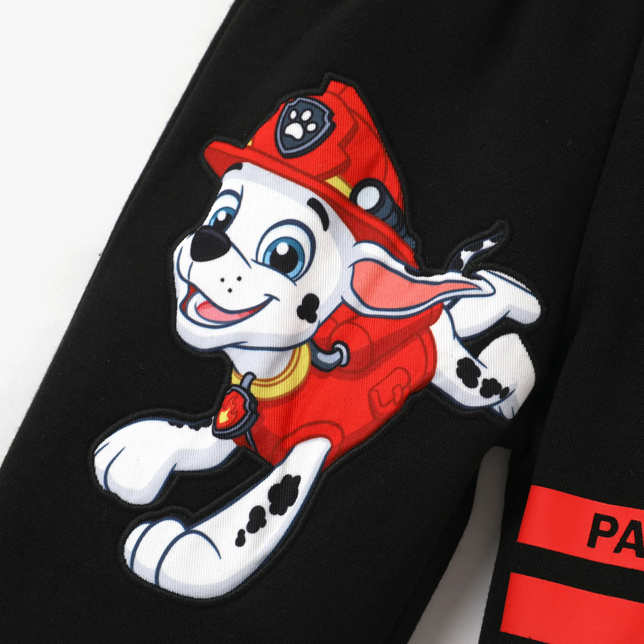 PAW Patrol Toddler Boys/Girls Creative Letter Foot Casual Sports Pants  Black image 2