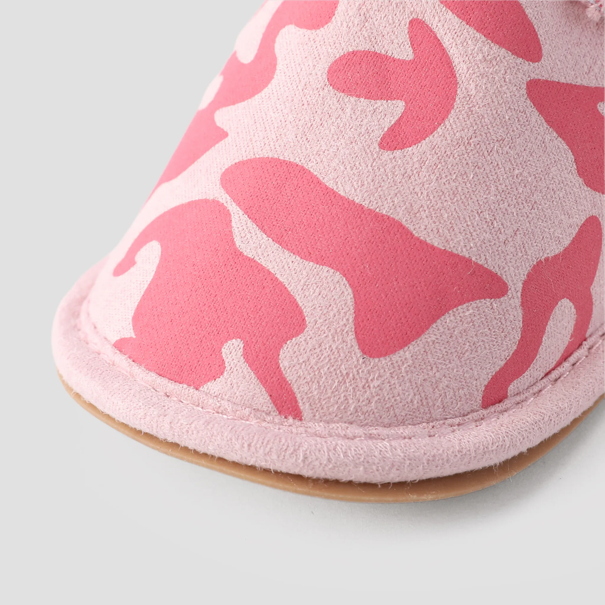 Baby & Toddler Camouflage Velcro Design Fleece Prewalker Shoes Pink image 5