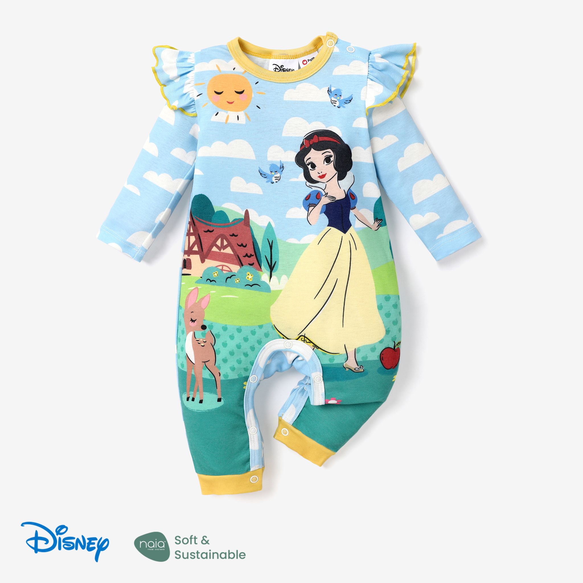 Disney Princess Baby Girl Naiaâ¢ Long-legged Jumpsuit