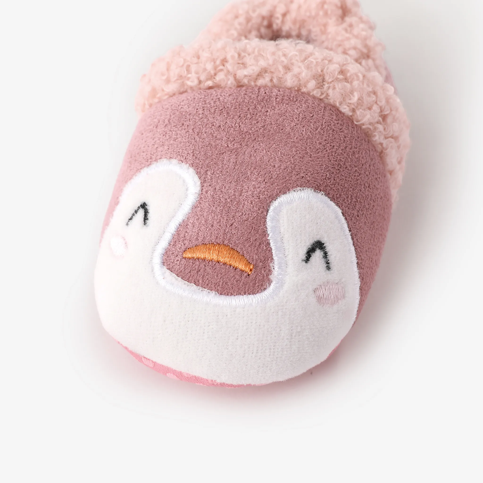 Baby & Toddler Cute Animal Pattern Soft Sole Fleece Prewalker Shoes  image 4