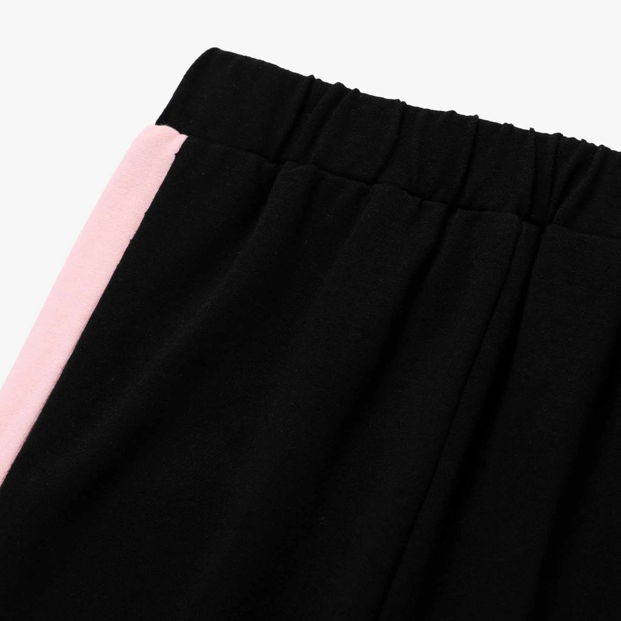 2-قطعة كيد فتاة الحيوان القط طباعة هوديي البلوز ومجموعة السراويل Colorblock  image 4