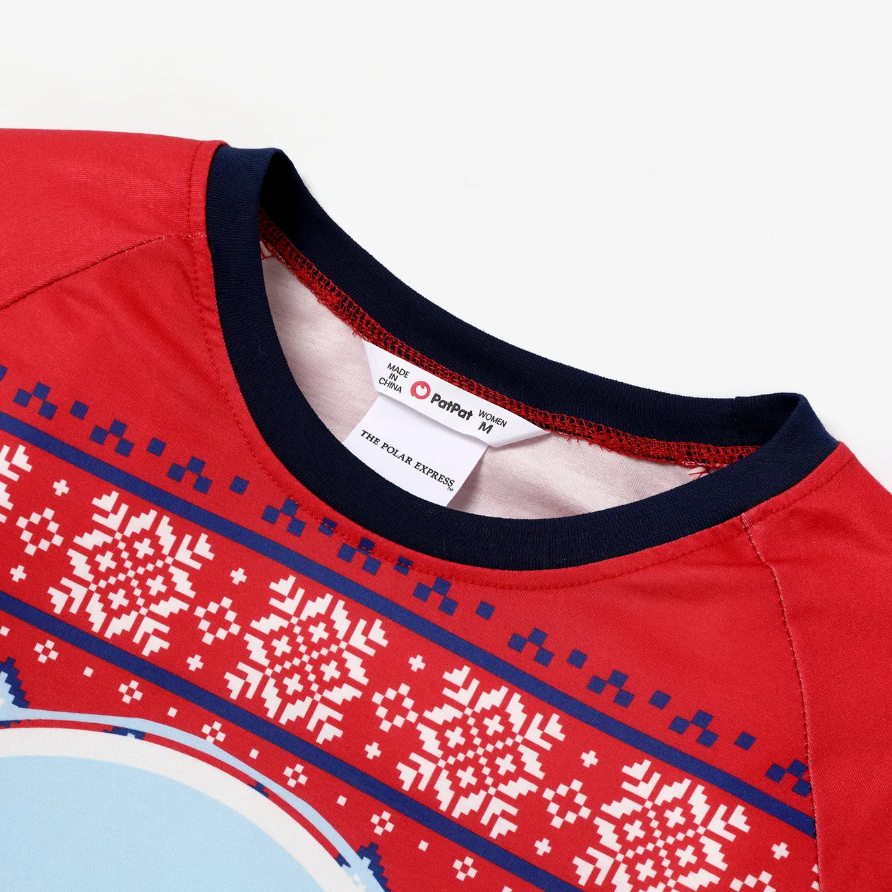 The Polar Express Weihnachten Familien-Looks Langärmelig Familien-Outfits Pyjamas (Flame Resistant) Mehrfarbig big image 1
