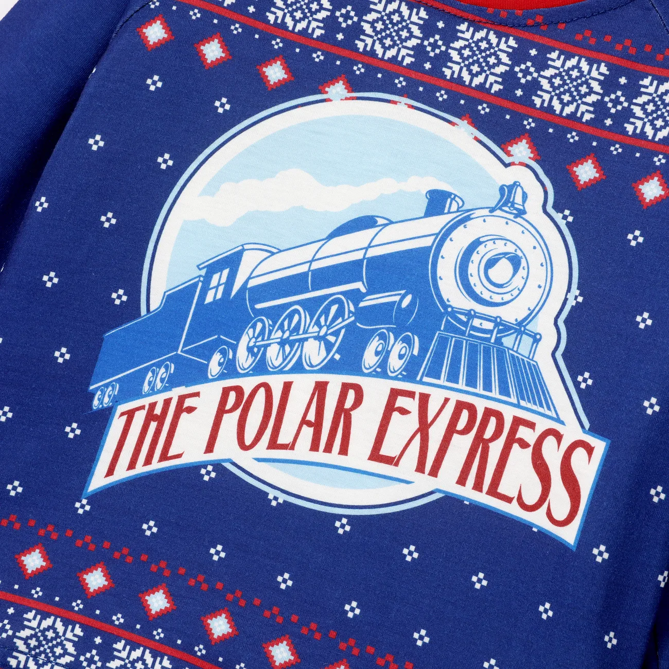 The Polar Express Natal Look de família Manga comprida Conjuntos de roupa para a família Pijamas (Flame Resistant) Multicolorido big image 1