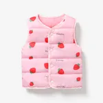 Baby/Toddler Girl/Boy Childlike Animal/Fruit/Floral Pattern Cotton Coat Pink