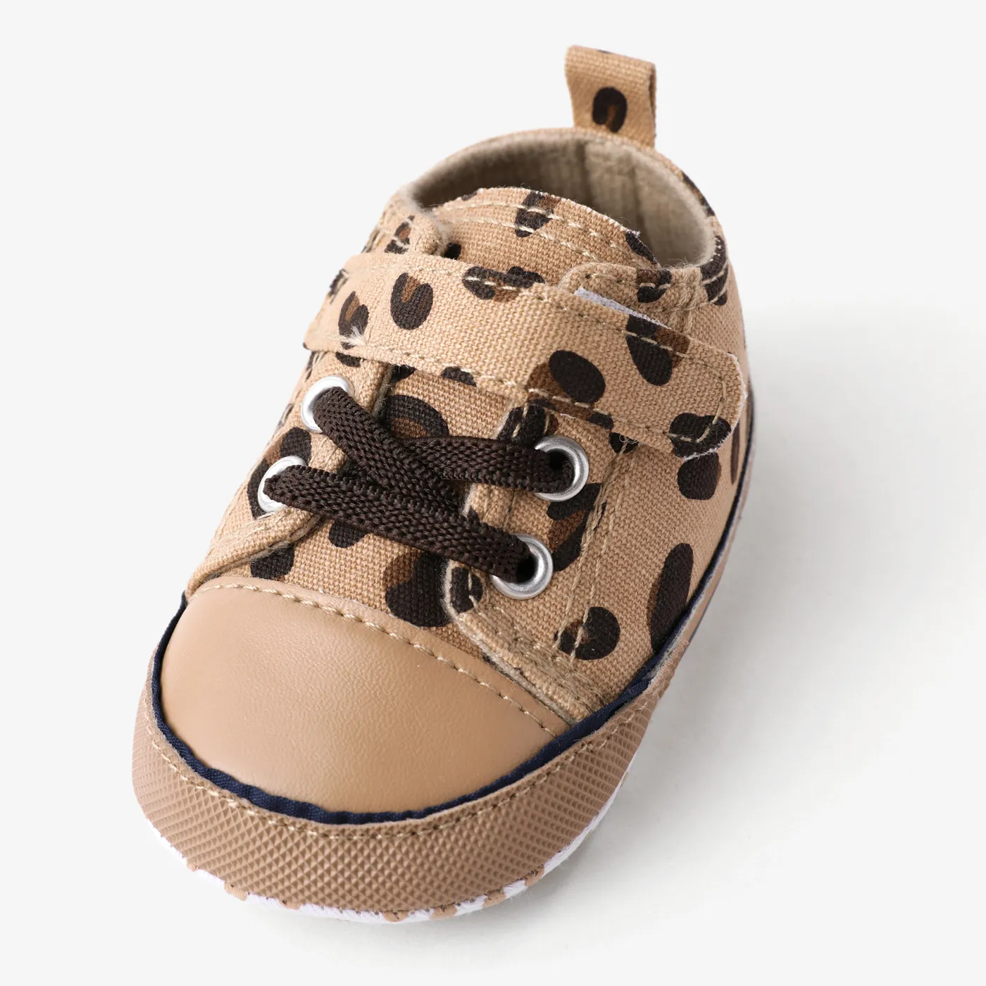 Baby & Toddler Casual Leopard Print Velcro Prewalker Shoes Brown image 4